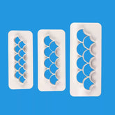 SCALLOP GEOMETRIC CUTTER SET 3PC